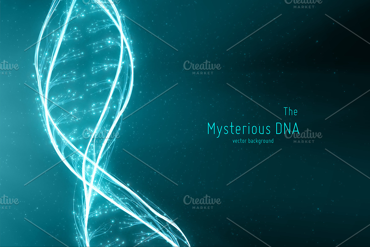 DNA Helix vector, an Object Graphic by GarryKillian (Photo 2 of 3)
