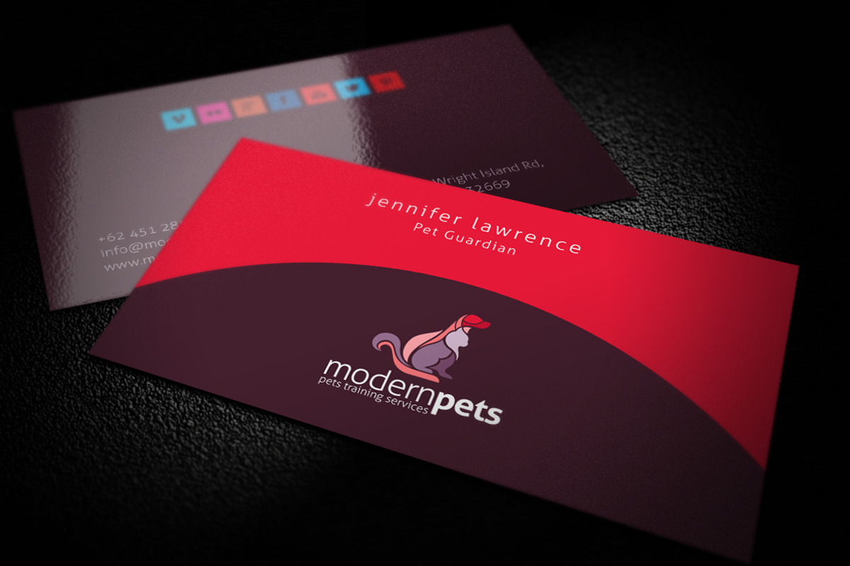 Modern Pets (Logo), a Branding & Logo Template by Cre8iveSense (Photo 2 of 4)