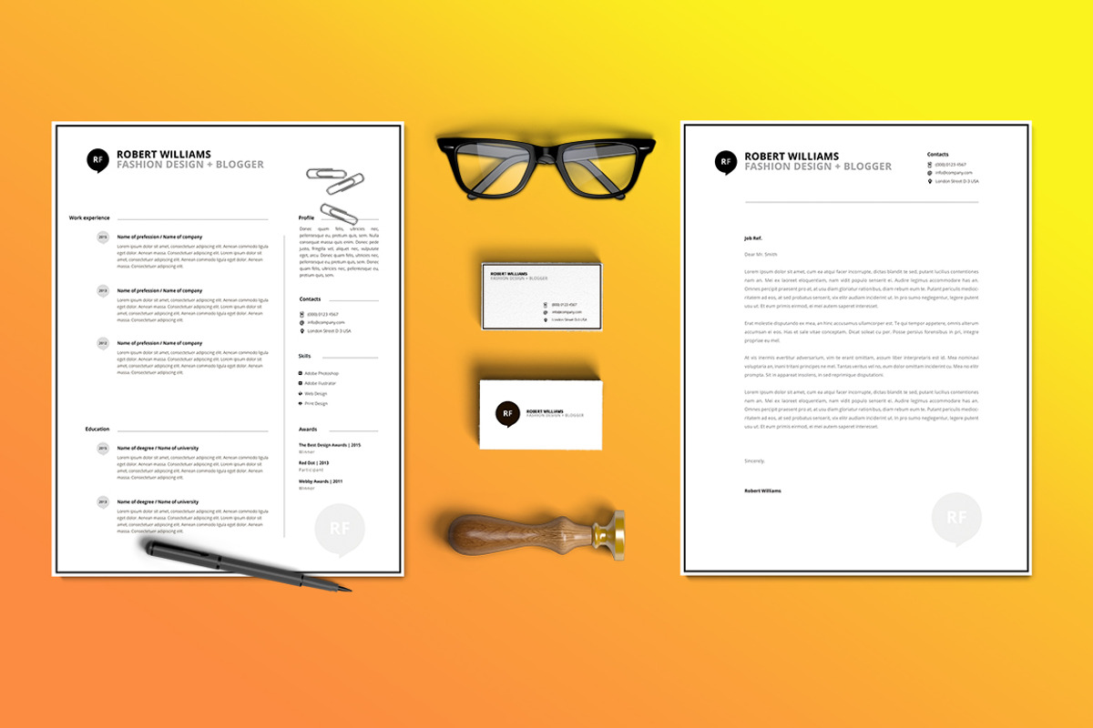 Resume / CV - Williams, a Resume Template by 3Angle (Photo 2 of 4)
