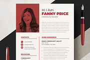Creative Curriculum Vitae Template, a Stationery Template by ResumeInventor (Thumbnail 1 of 7)