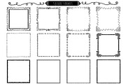 Decorative Borders, Corners & Frames, a Decorative Illustration by Carrie Stephens Art (Thumbnail 9 of 12)