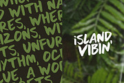 Aqua Tides - Brush Font, a Handwritten Font by Visual Blends (Thumbnail 4 of 6)