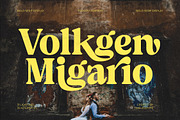 Volkgen Bold Modern Display Serif, a Serif Font by timelesstype.co (Thumbnail 1 of 15)