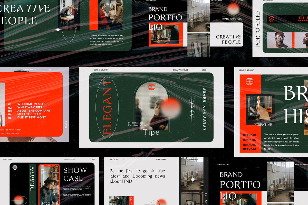 Elegant Tipe - Powerpoint Template, a Presentation Template by Meliora Studio (Photo 1 of 8)