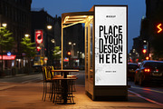 Bus Stop Poster Mockup, an Advertising Mockup by dpi (Thumbnail 12 of 12)