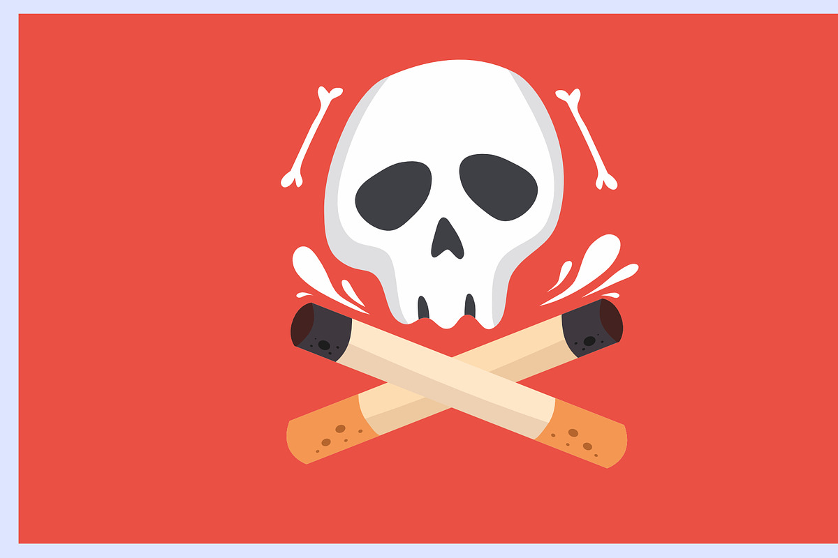 no tobacco day background 33 set, an Education Illustration by foxndeer (Photo 4 of 5)