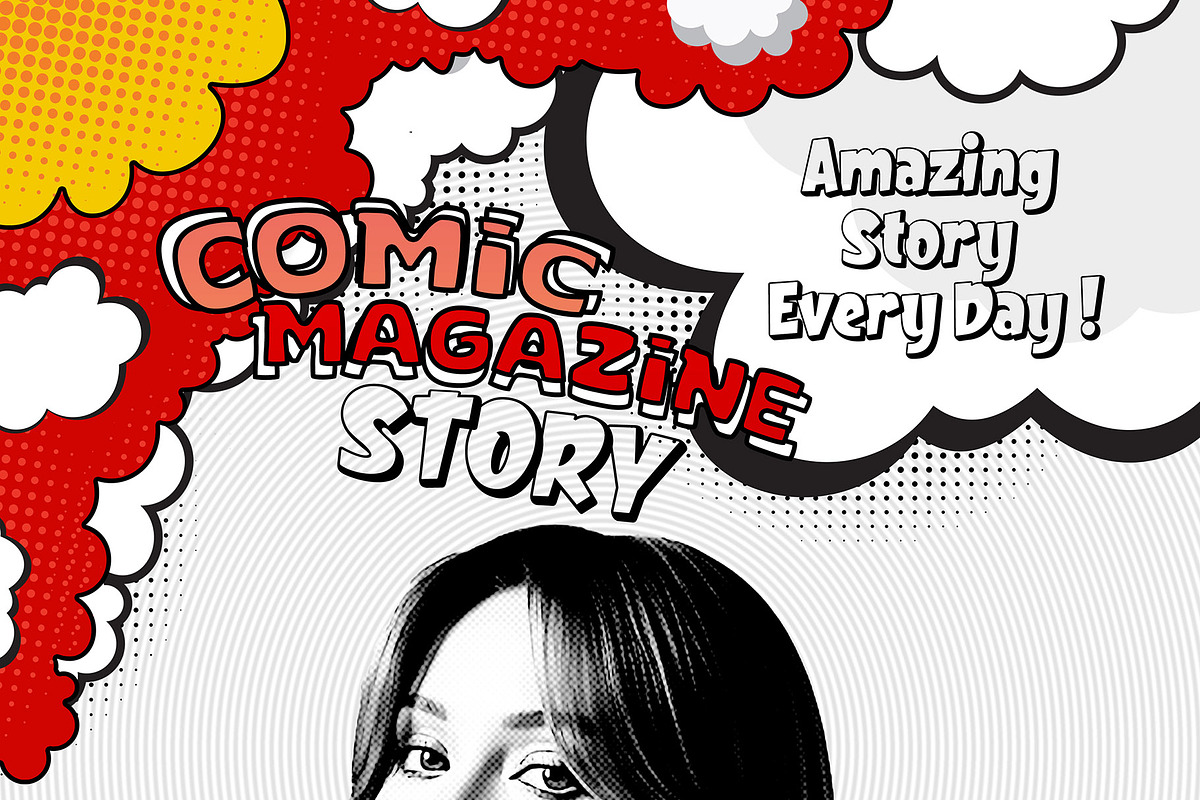 Retro Comic Book Style Poster Art, an Action Add-On by Photoshop Action (Photo 14 of 21)