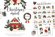 Christmas Mood - winter holiday set, a Seasonal Illustration by Madiwaso (Thumbnail 12 of 12)