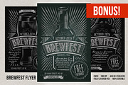 Happy Hour Flyer Bundle, a Flyer Template by plaxtico (Thumbnail 6 of 6)