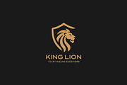 Modern Lion Logo Design, a Branding & Logo Template by YUDesignStore (Thumbnail 1 of 8)
