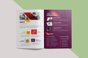 Business Conference Bifold Brochure, a Brochure Template by Cristal Pioneer (Thumbnail 4 of 6)