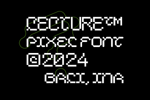 Lecture - Pixel Fonts