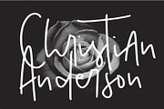 christian anderson, a Script Font by Mariyana (Thumbnail 1 of 6)
