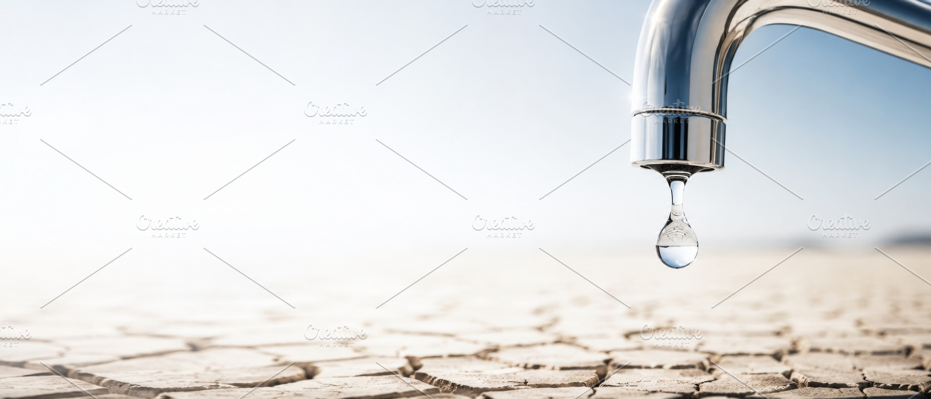 Drought concept with dry cracked lan, a Photo by Dvoevnore photos