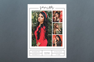 Senior Session Template PSD