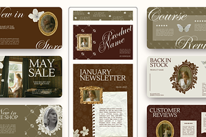 Email Marketing Newsletter Template, an Email Template by Branding Babe Co.