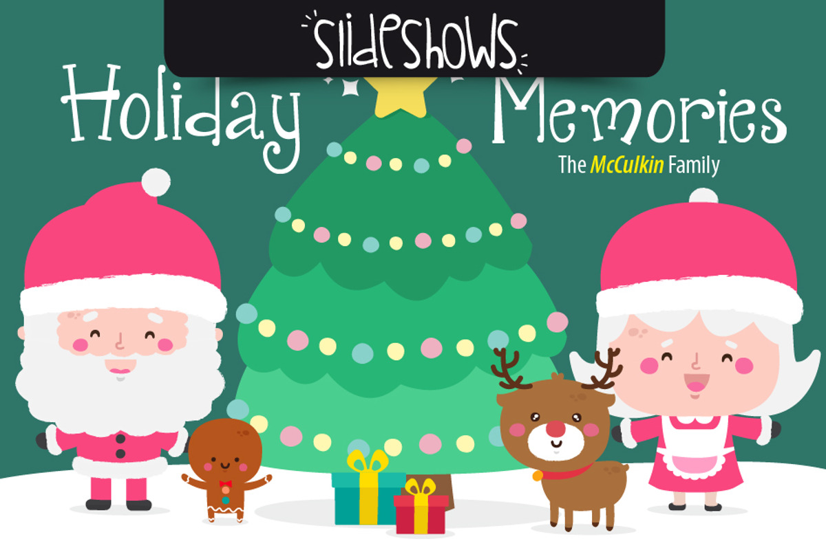 Slideshows Holiday Memories, a Presentation Template by himoki (Photo 1 of 5)