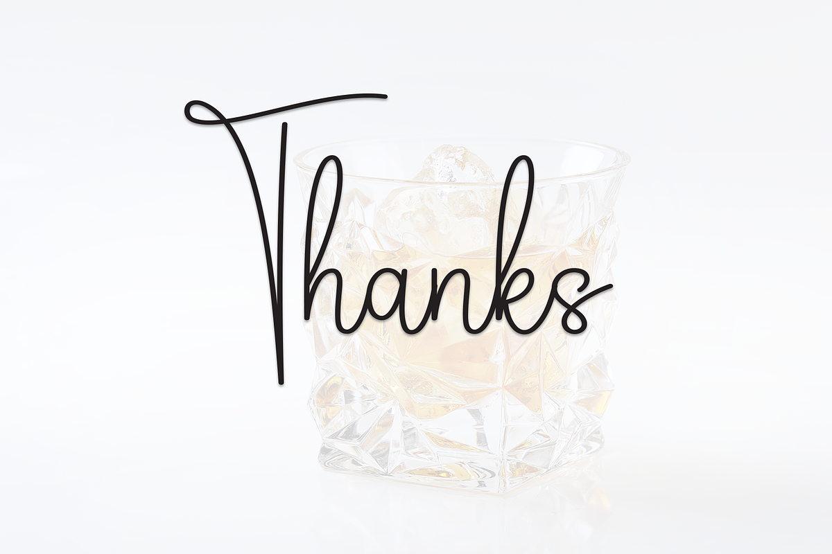 Whiskey | Script Font, a Handwritten Font by Scratchones (Photo 7 of 7)
