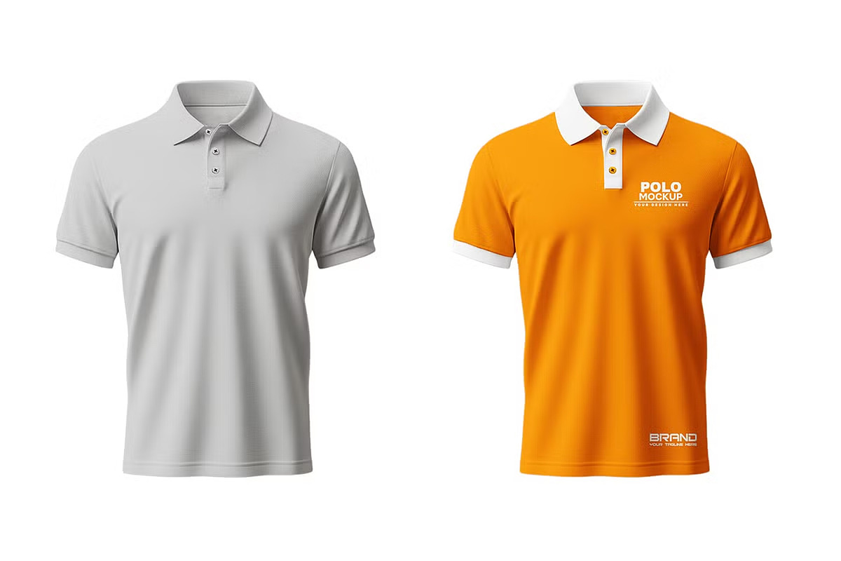 Polo Shirt Mockup, a Shirt Mockup by GraphicsPixel (Photo 2 of 3)