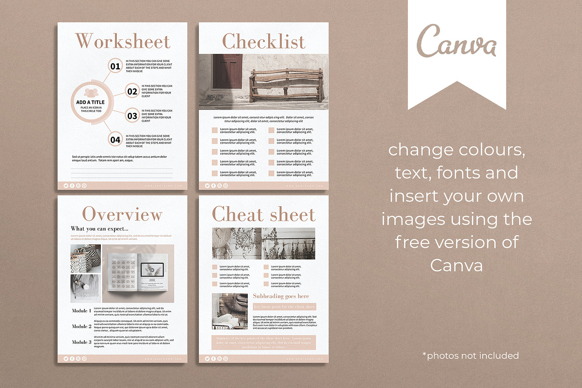 Lead Magnet Template for Canva