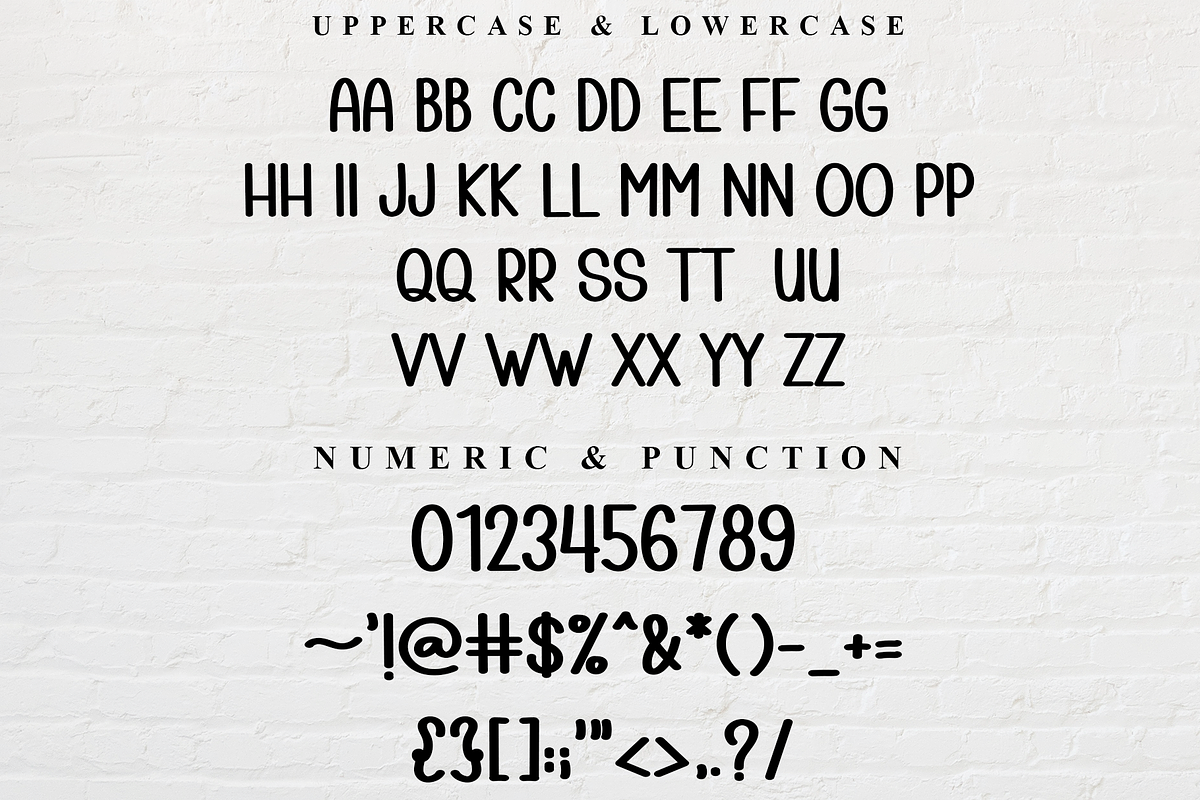 Thinking, a Sans Serif Font by FreshTypeINK (Photo 6 of 8)