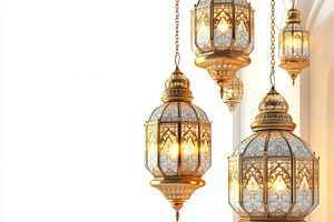 Ramadan kareem beautiful Illuminated, a Food & Drink Photo by Pixeness Studio