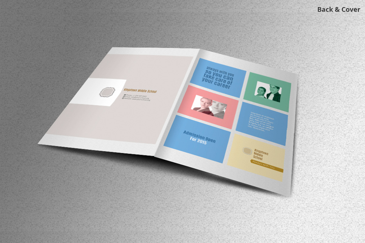 Bi fold Informative Brochure, a Flyer Template by Aabhaas (Photo 3 of 4)