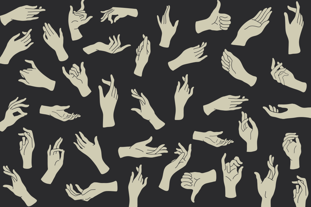 Vector Hand Illustrations, a Person Illustration by Britt Fabello (Photo 7 of 7)