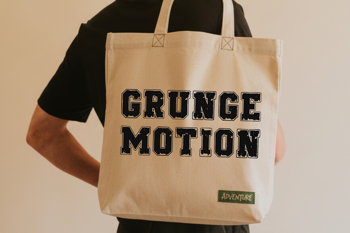 Asphalt Grunge, a Slab Serif Font by Limited.studio (Photo 4 of 6)
