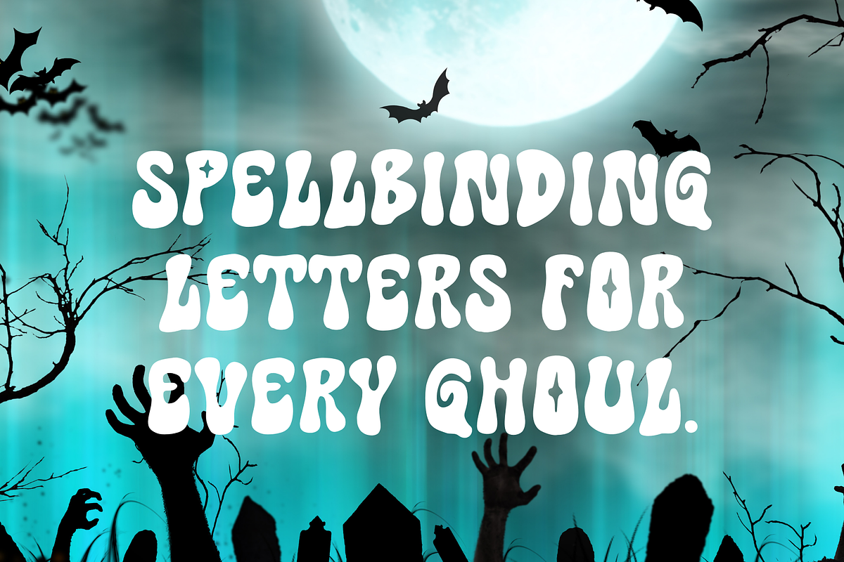 Retro Witch is a Halloween font duo, a Handwritten Font by Brown Cupple (Photo 2 of 13)