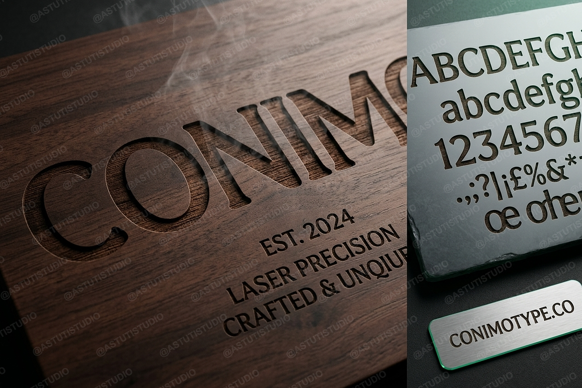 Conimo | A Refined Modern Serif Type, a Serif Font by Astuti Studio (Photo 13 of 23)