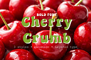 Cherry Crumb — Playful Display Font, a Handwritten Font by DreamoraArt (Thumbnail 1 of 7)