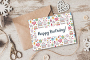 Happy Birthday! Clip Art Set, a Decorative Illustration by Fairy dreams (Thumbnail 9 of 9)