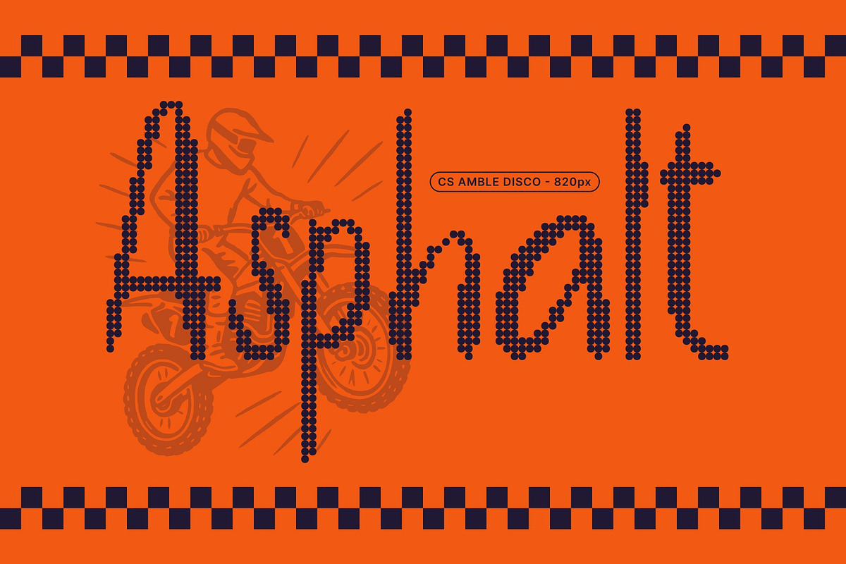 CS Amble Disco, a Handwritten Font by Craft Supply Co. (Photo 5 of 8)