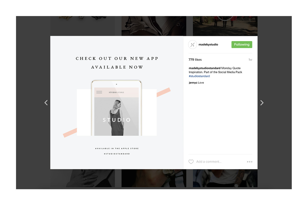 Fashion Social Media Pack, a Social Media Template by Studio Standard (Photo 8 of 8)