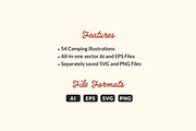 Camping Adventure Graphic Set, an Illustration by cd-design.co (Thumbnail 7 of 7)