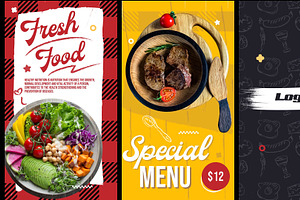 Restaurant Food Menu | FCPX, a Templates & Theme by FlashFXbox