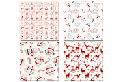 Christmas Seamless Patterns #5, a Pattern Graphic by wind mill (Thumbnail 2 of 3)