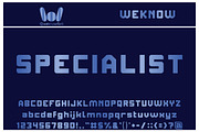 Elite Mind font, a Font by weknow (Thumbnail 2 of 5)