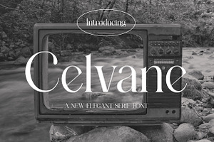 Celvane | Classic Serif Typeface