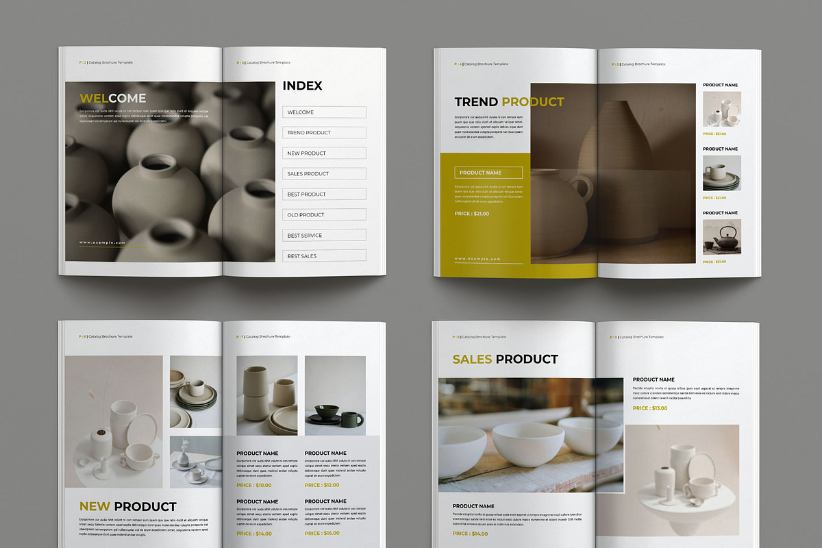 Catalog Brochure Template, a Brochure Template by Seeing-art (Photo 10 of 11)