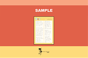 Retro Notepad | Digital Product, a Stationery Template by The Tran Studio (Thumbnail 3 of 4)