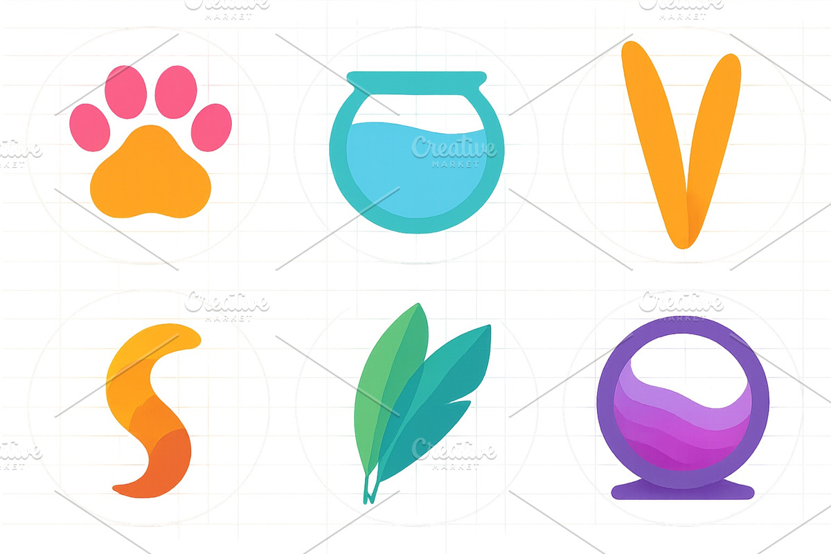 Colorful illustrations of pet-themed, an Animal Illustration by ZinetroN