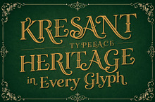 Kresant - Vintage Classic Typeface