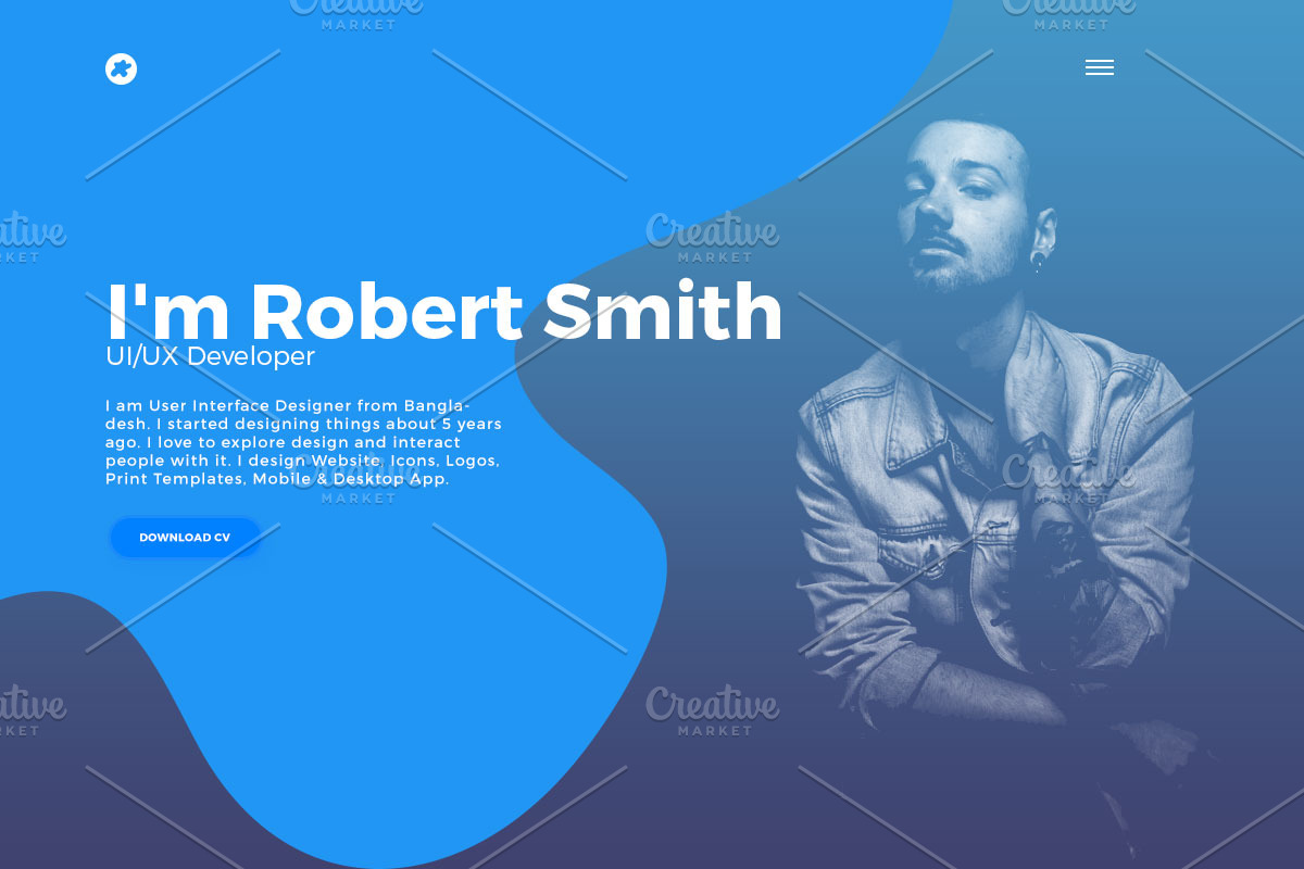 Sumo - Resume PSD Template, a Websites & App Template by Mehul Munjani (Photo 4 of 4)
