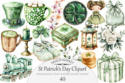 St Patrick’s Day Clipart, an Illustration by Design Market (Thumbnail 1 of 5)