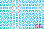 Bright Geometric Tile Pattern, a Pattern Graphic by MISS CHATZ (Thumbnail 1 of 3)