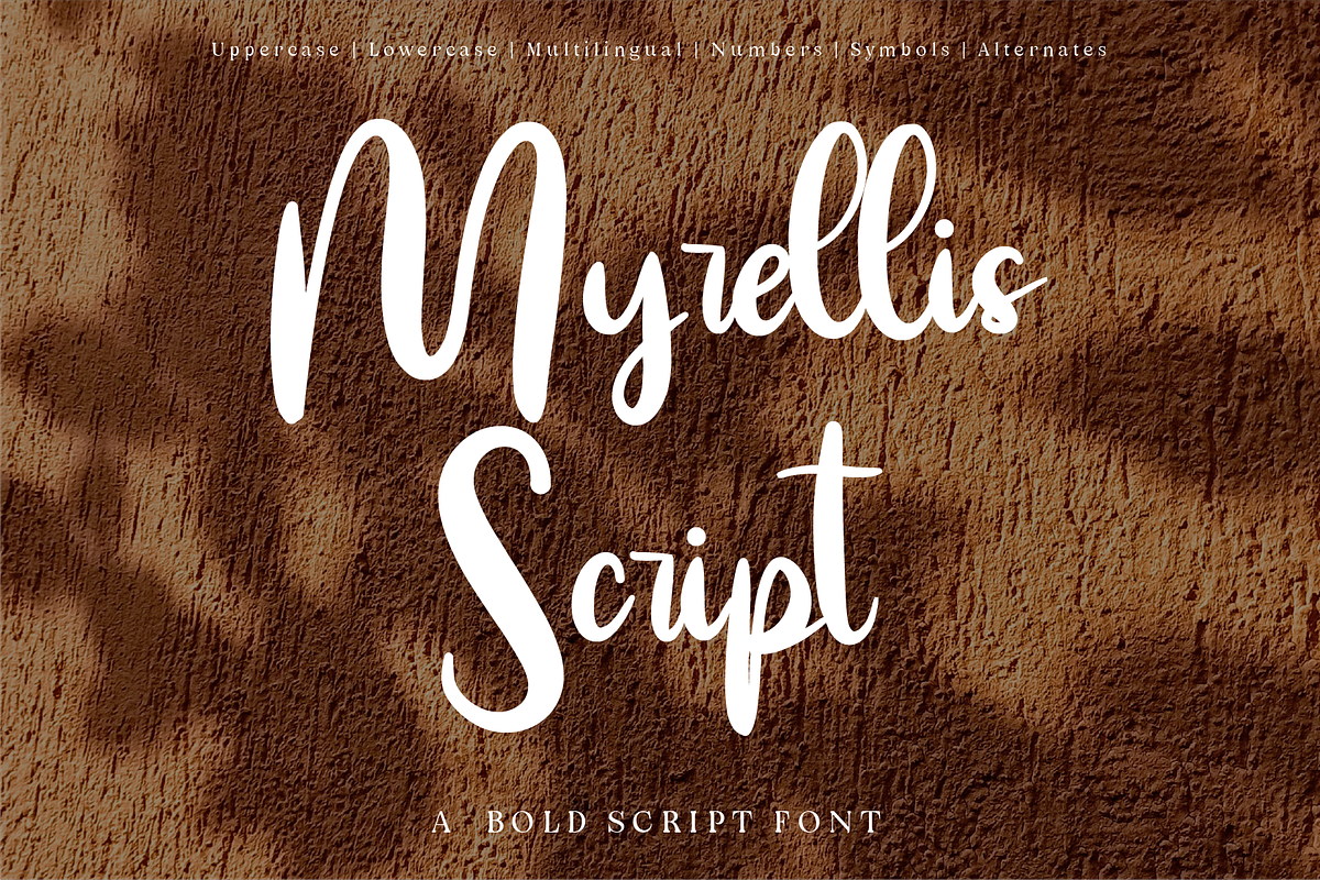 Myrellis Script - Bold Script, a Script Font by Indotype Foundry (Photo 1 of 10)