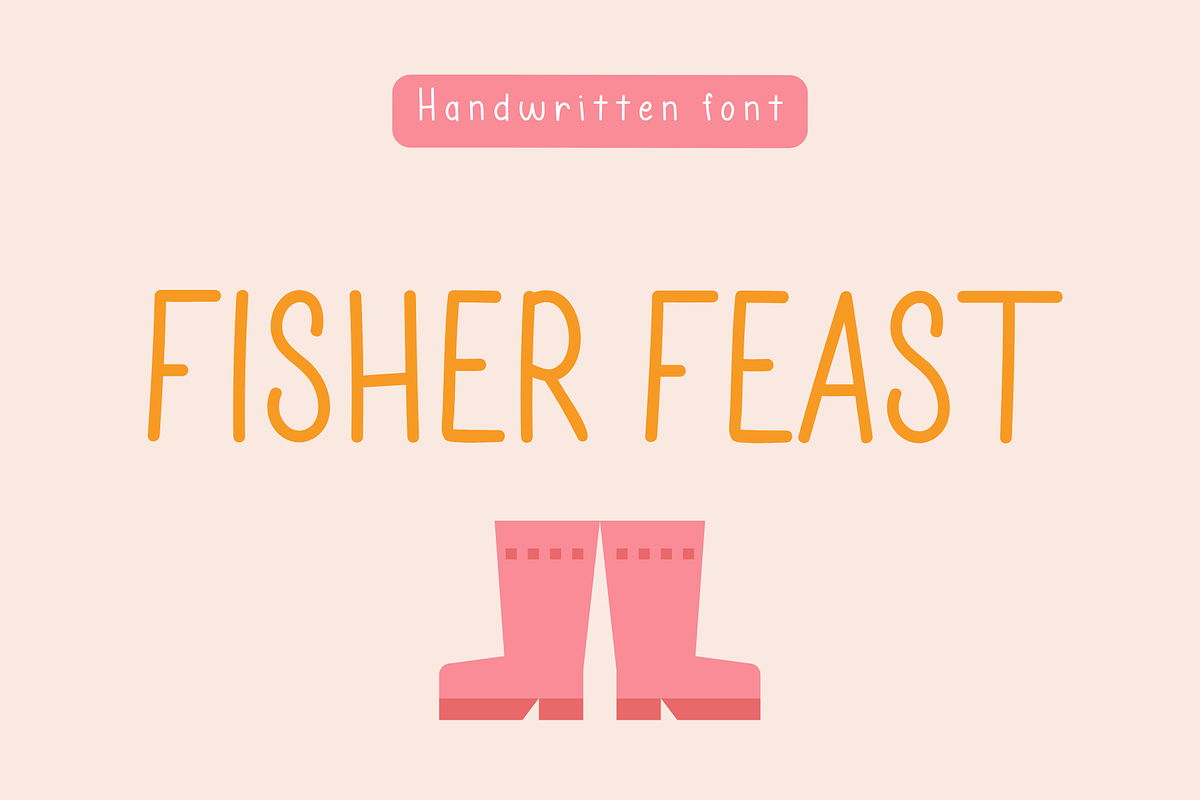 Fisher Feast Font, a Script Font by Sofia Skoog (Photo 1 of 10)