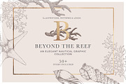 Coral Beach - Maritime Illustrations, a Texture Illustration by Laras Wonderland (Thumbnail 1 of 11)